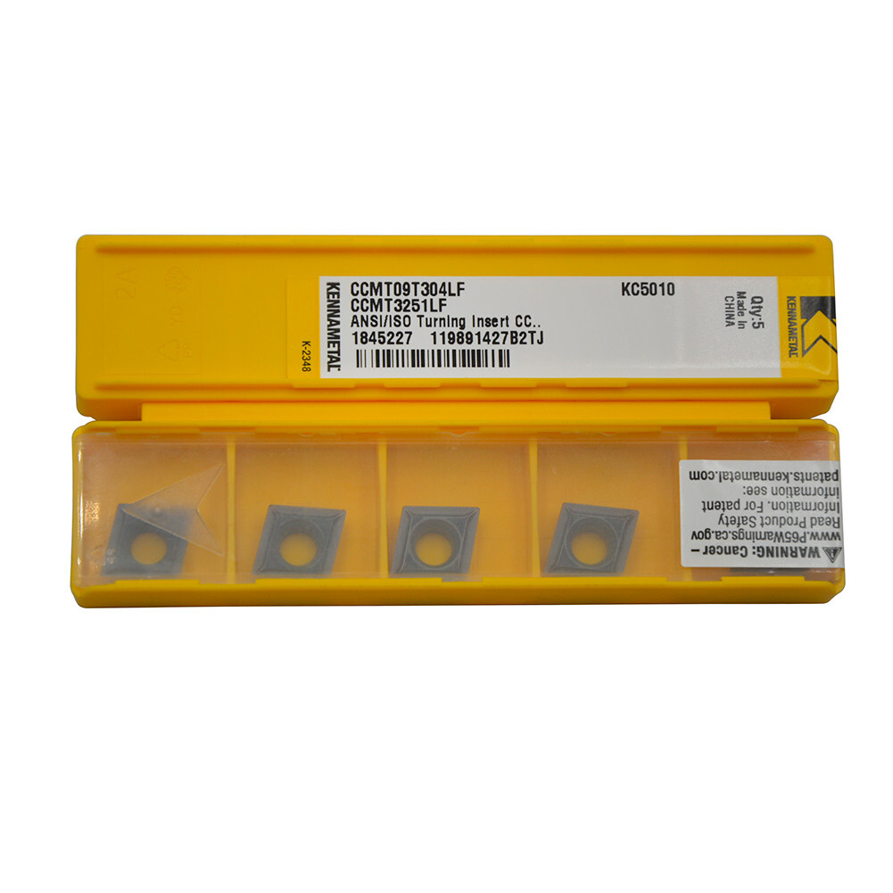 100pcs KENNAMETAL CCMT09T304LF CCMT3251LF KC5010 Carbide Inserts 100pcs KENNAMETAL CCMT09T304LF CCMT3251LF KC5010 Carbide Inserts