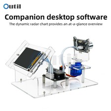 DC 5V Ultrasonic Radar Scanner Kit DIY with Graphical Programming for Arduino Be picture