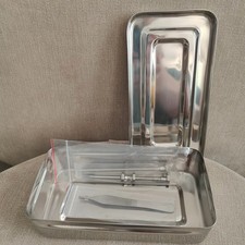 4.5 mm Stainless Steel Bevel Tip, Reusable Autoclave Trocar Set wForceps picture