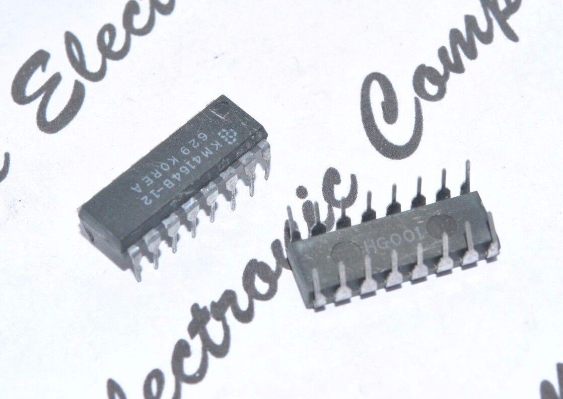 1pcs - SAMSUNG KM4164B-12  Integrated Circuit (IC) - Genuine