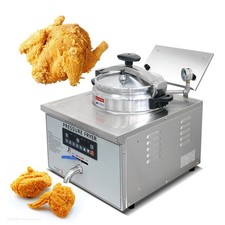 Kolice 16L Electric Pressure Deep Fryer with 5 pre-programmable cooking cycle picture