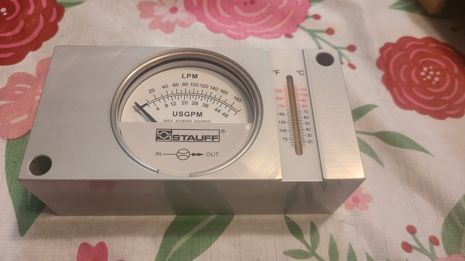 Stauff SDM-750N-A-180-T High Pressure Flow Indicator 3/4 Stauff SDM-750N-A-180-T High Pressure Flow Indicator 3/4
