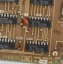 Vintage HP 13181-60075 Mag Tape 2 Data Interface Circuit Board PCA Untested picture
