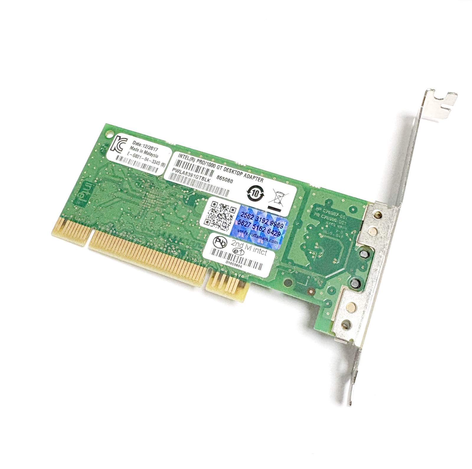 INTEL(R)PWLA8391GTBLK PR0/1000 GT DESKTOP ADAPTER