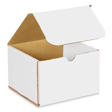 Pack of 100 White Indestructo Mailers 6 X 6 X 4 Inches picture