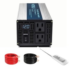 WZRELB 500W Pure Sine Wave Inverter 12V DC to 110V 120V AC Power Converter wi... picture