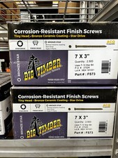 Finish Screw #7 x 3