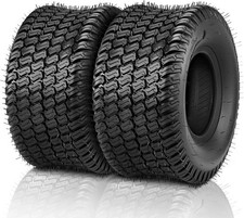 24x9 50 12 Lawn Mower Tires Set of 2 4PR Turf Tire Lawn Garden Tubeless picture