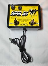 Super 505 Electric Fence Controller Fi-Shock SS-505 6 Miles New Fuses and Caps picture