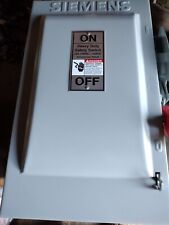 New Old Stock Siemens HF362, 60 Amp 3-Pole Heavy Duty Safety Switch, NEMA TYPE 1 picture