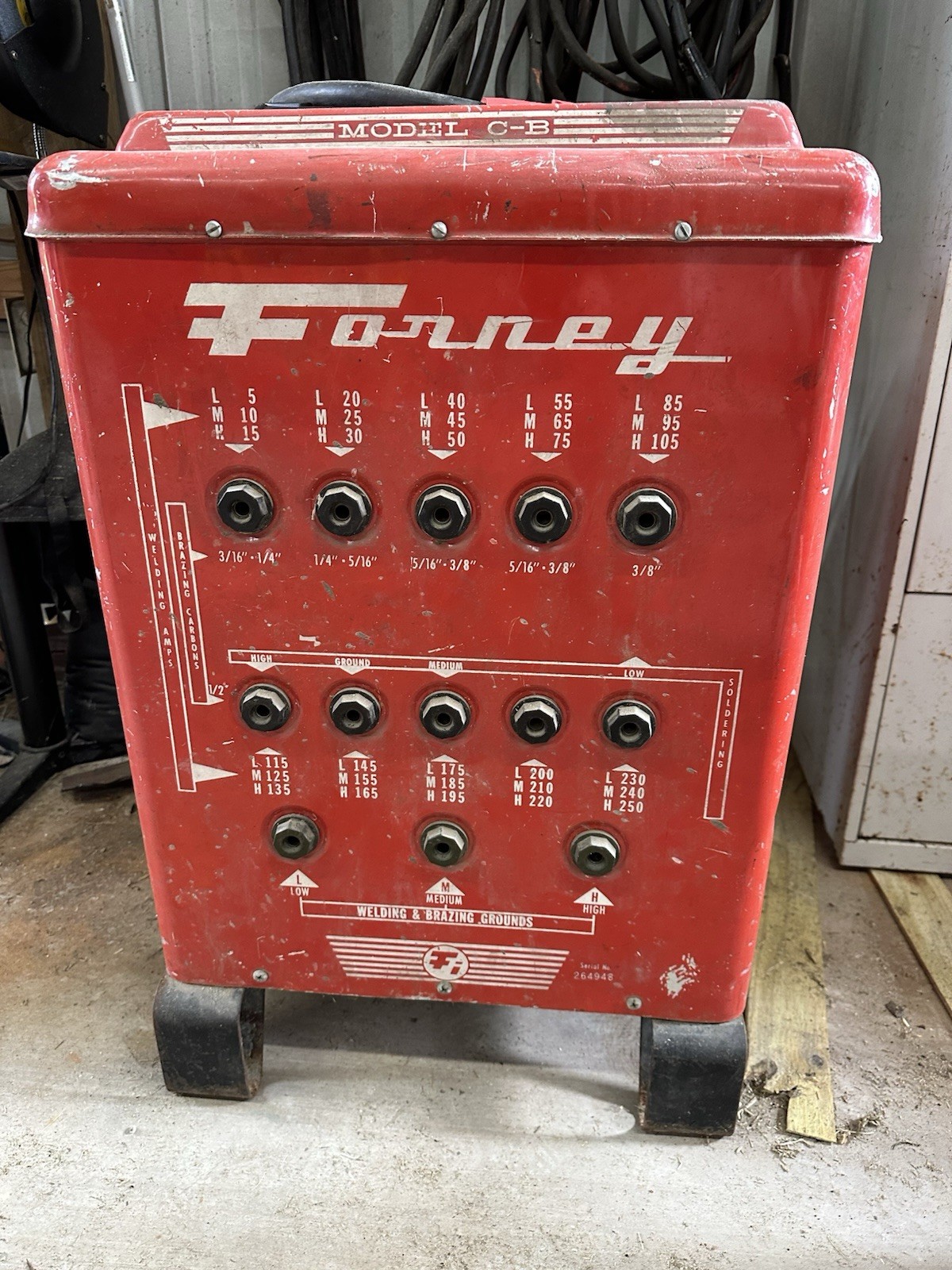 Forney Model C-B Stick Arc Welder Welding Machine, DC Polarity