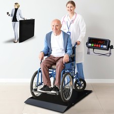 Refurbished Digital Wheelchair Scale 1000lb Medical Patient Portable Indicator picture