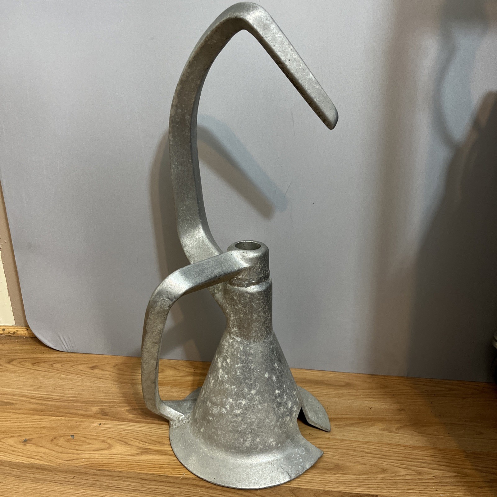 Vintage Aluminum OEM Hobart 80Qt Dough Hook W/Handle LTVM80 EC NSF, Commercial