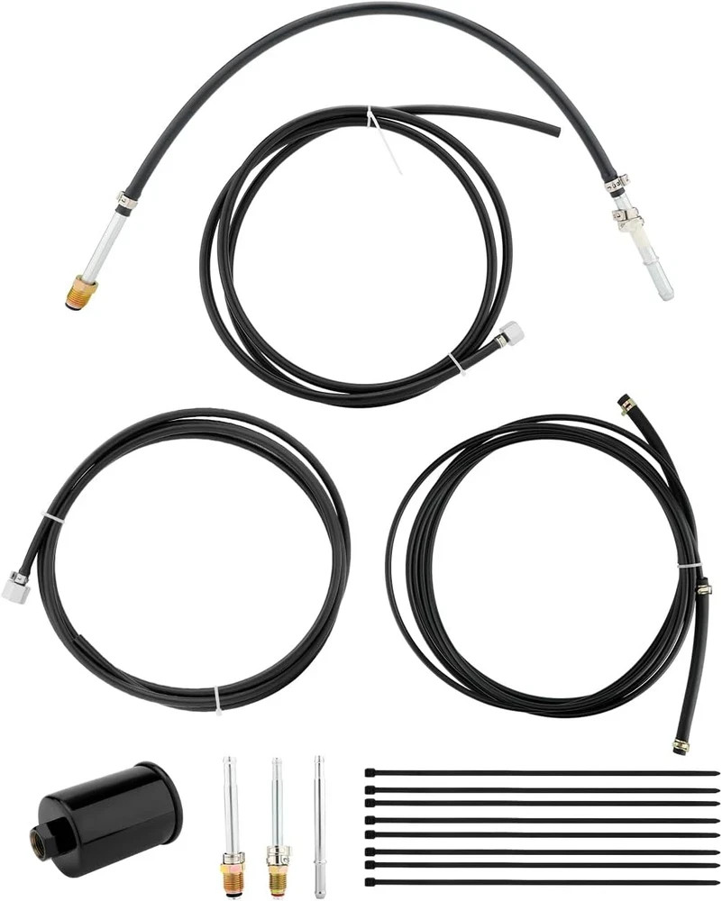 Fuel Line Kit Complete Nylon for 1988-1997 GM Chevy C1500 C2500 C3500 Trucks Fuel Line Kit Complete Nylon for 1988-1997 GM Chevy C1500 C2500 C3500 Trucks