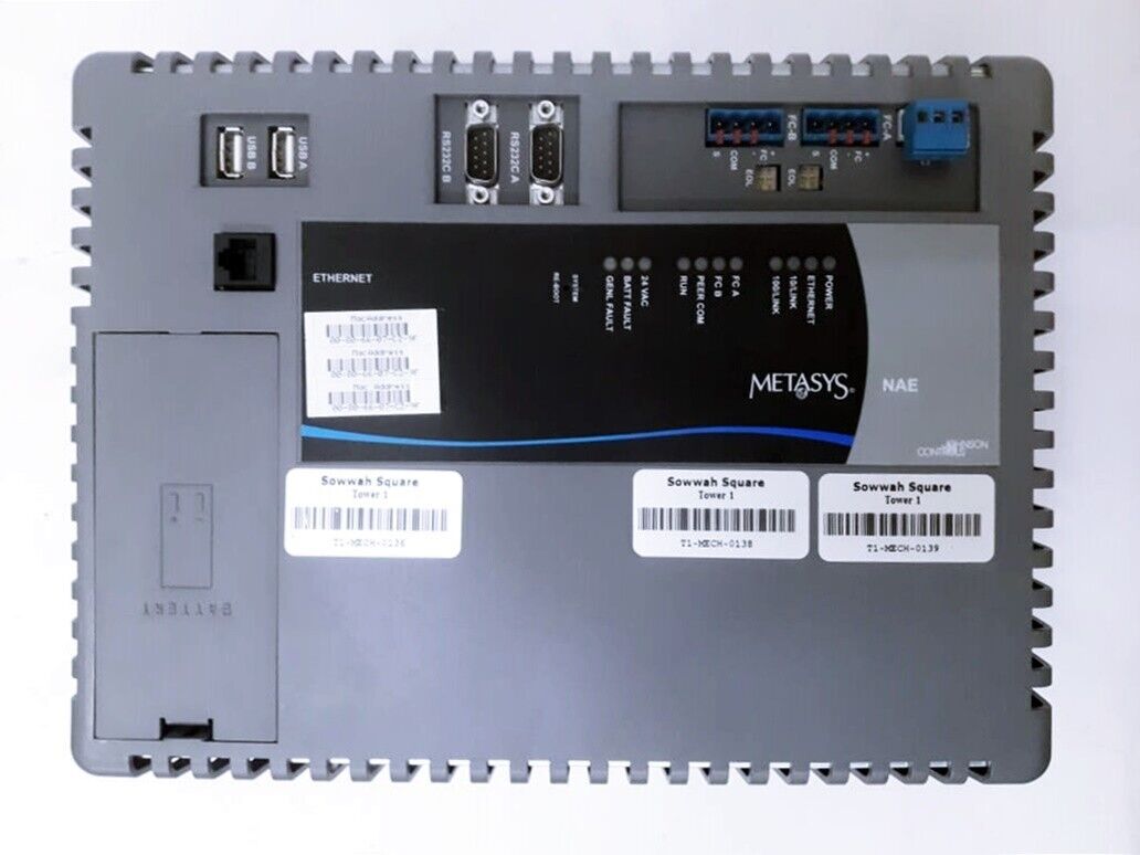 Johnson Controls (Metasys®) / Network Automation Engine (NAE) / MS-NAE5510-1U