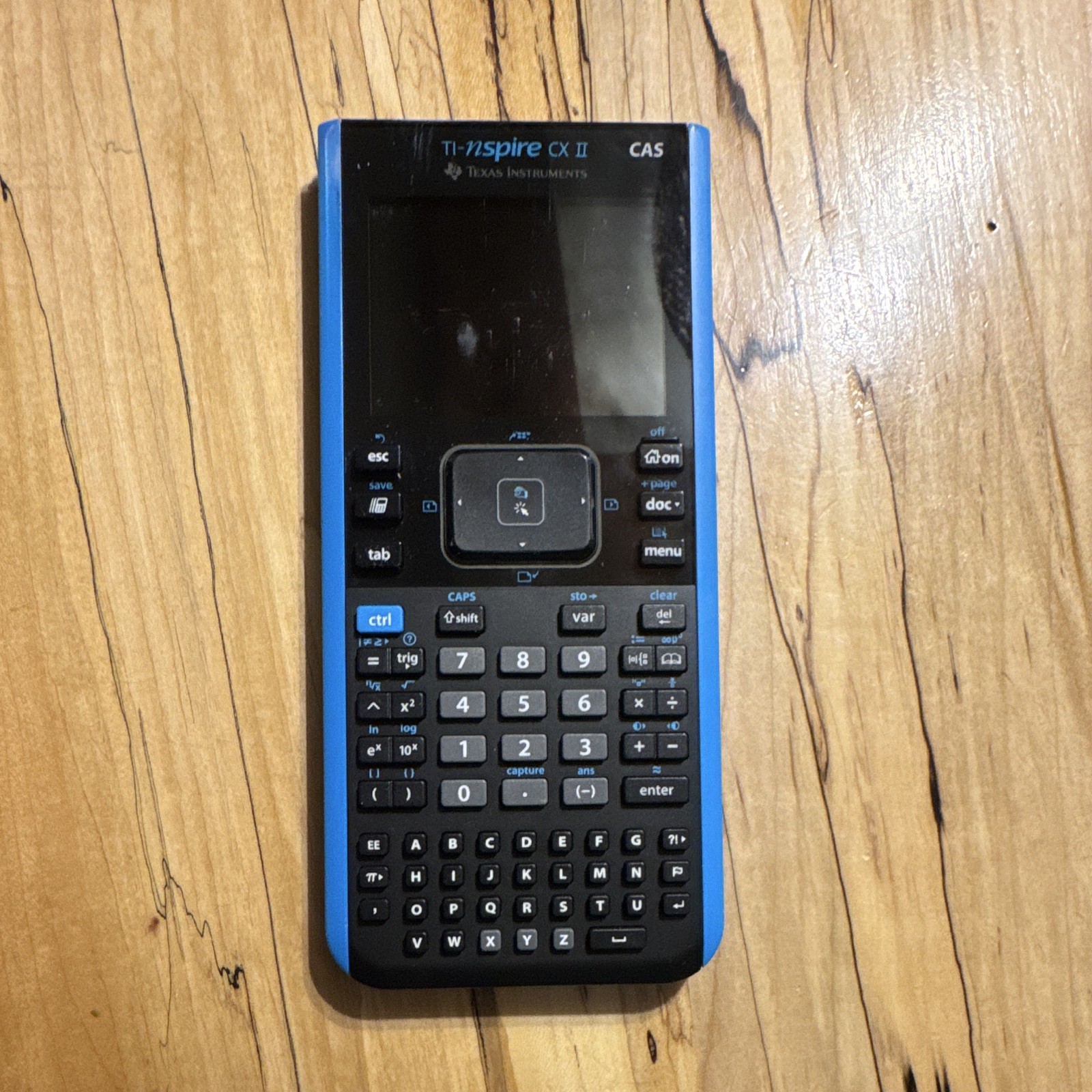 Texas Instruments TI-Nspire CX II CAS Handheld Graphing Calculator, LCD, Battery Texas Instruments TI-Nspire CX II CAS Handheld Graphing Calculator, LCD, Battery