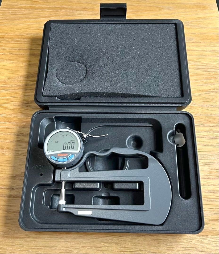 Mitutoyo 547-321A Digimatic Thickness Gauge Used Japan Mitutoyo 547-321A Digimatic Thickness Gauge Used Japan