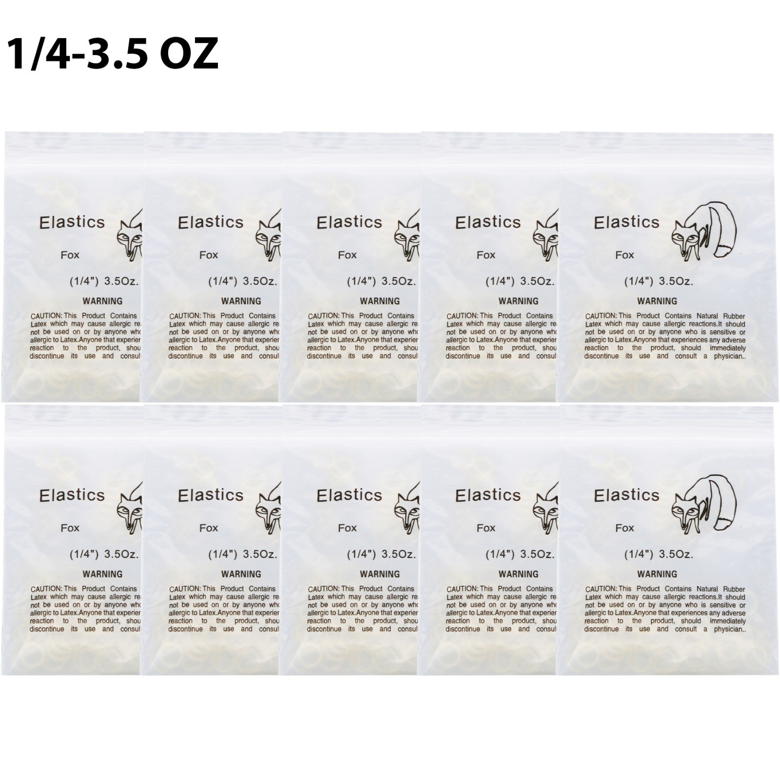 US Dental Ortho Elastics Latex Braces Orthodontic Rubber Bands 3.5,5.0,6.5 OZ US Dental Ortho Elastics Latex Braces Orthodontic Rubber Bands 3.5,5.0,6.5 OZ