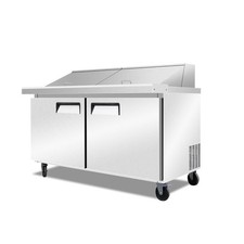 Oliver 60” Commercial Salad  Prep Refrigerator Fridge Cooler Table SP16 picture