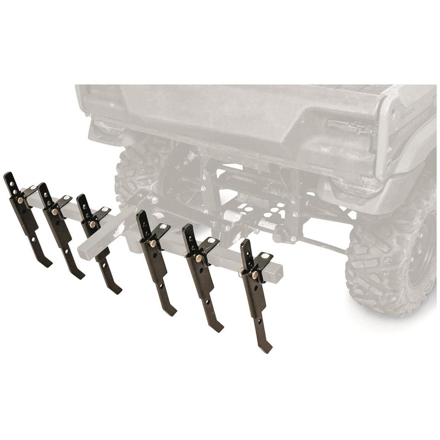 Black Boar ATV/UTV Plow Implement, Breaks Up Hard Ground w/6 Independently Ad...