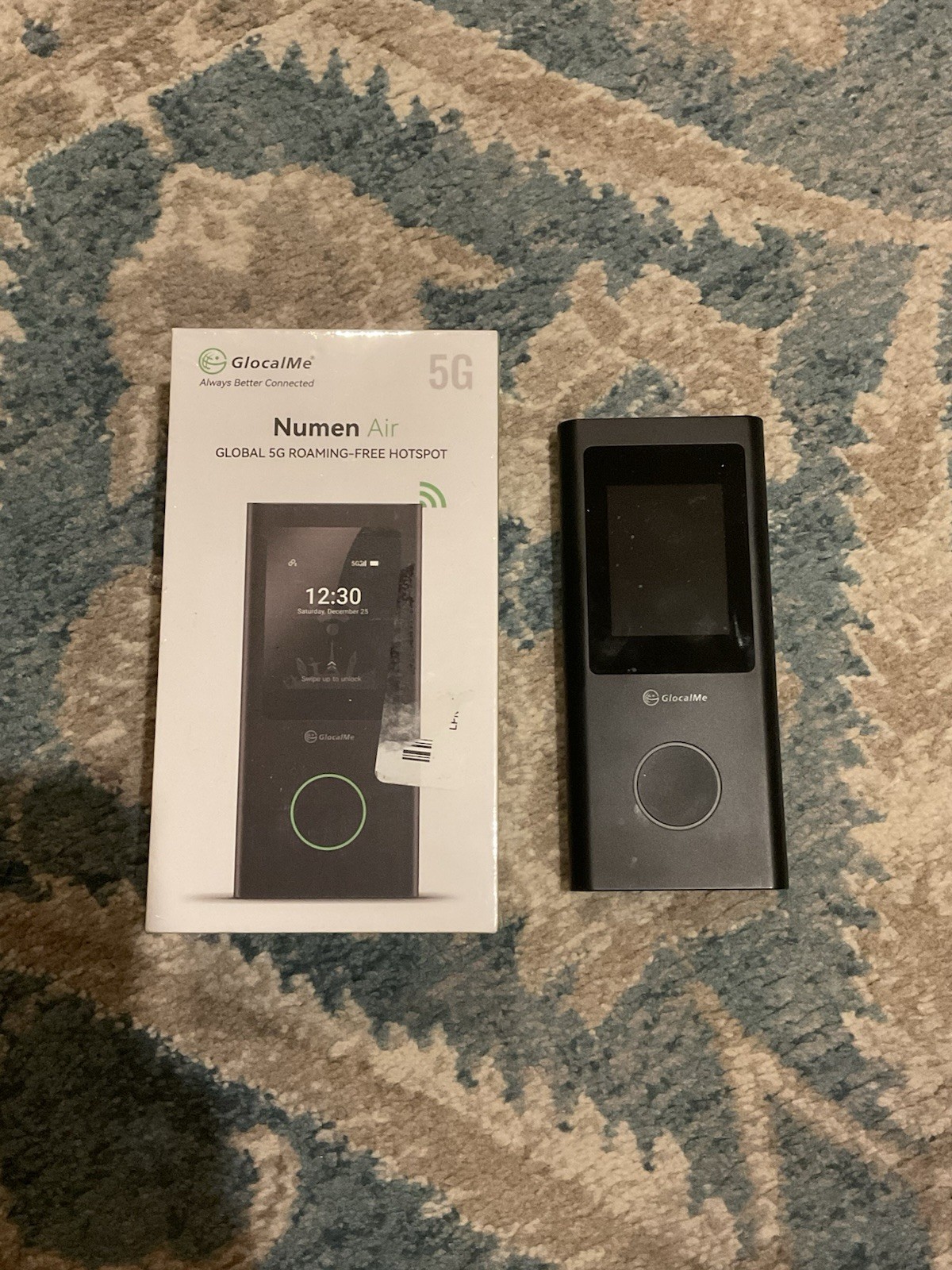 GlocalMe U50 Numen Air 5G Wireless Pocket WiFi Hotspot Router New (Left) GlocalMe U50 Numen Air 5G Wireless Pocket WiFi Hotspot Router New (Left)