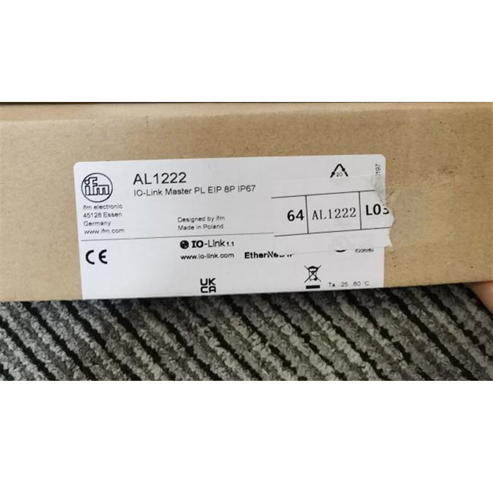 1PCS IFM I/O Module AL1222 Brand New In Box 1PCS IFM I/O Module AL1222 Brand New In Box
