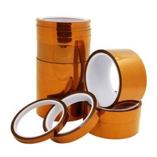 High Temperature Kapton Polyimide Tape - Various Sizes (Ships from PA, USA) picture
