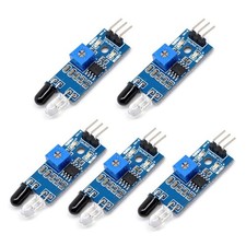 IR Infrared Obstacle Avoidance Sensor Module 5 Pack picture