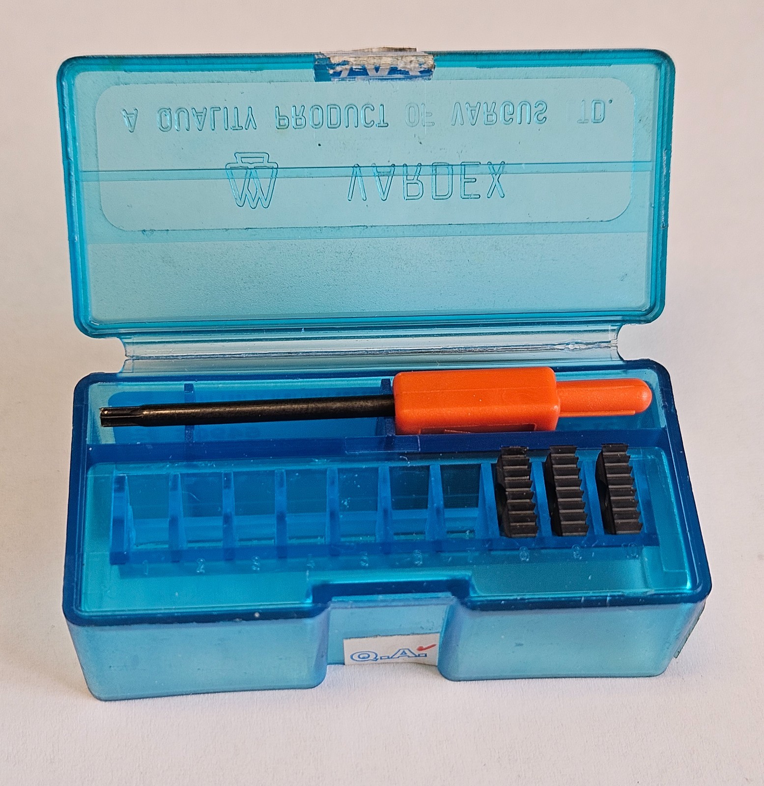 (3) Vargus Vardex 2E 20UNTM2 VTX Carbide Inserts (3) Vargus Vardex 2E 20UNTM2 VTX Carbide Inserts