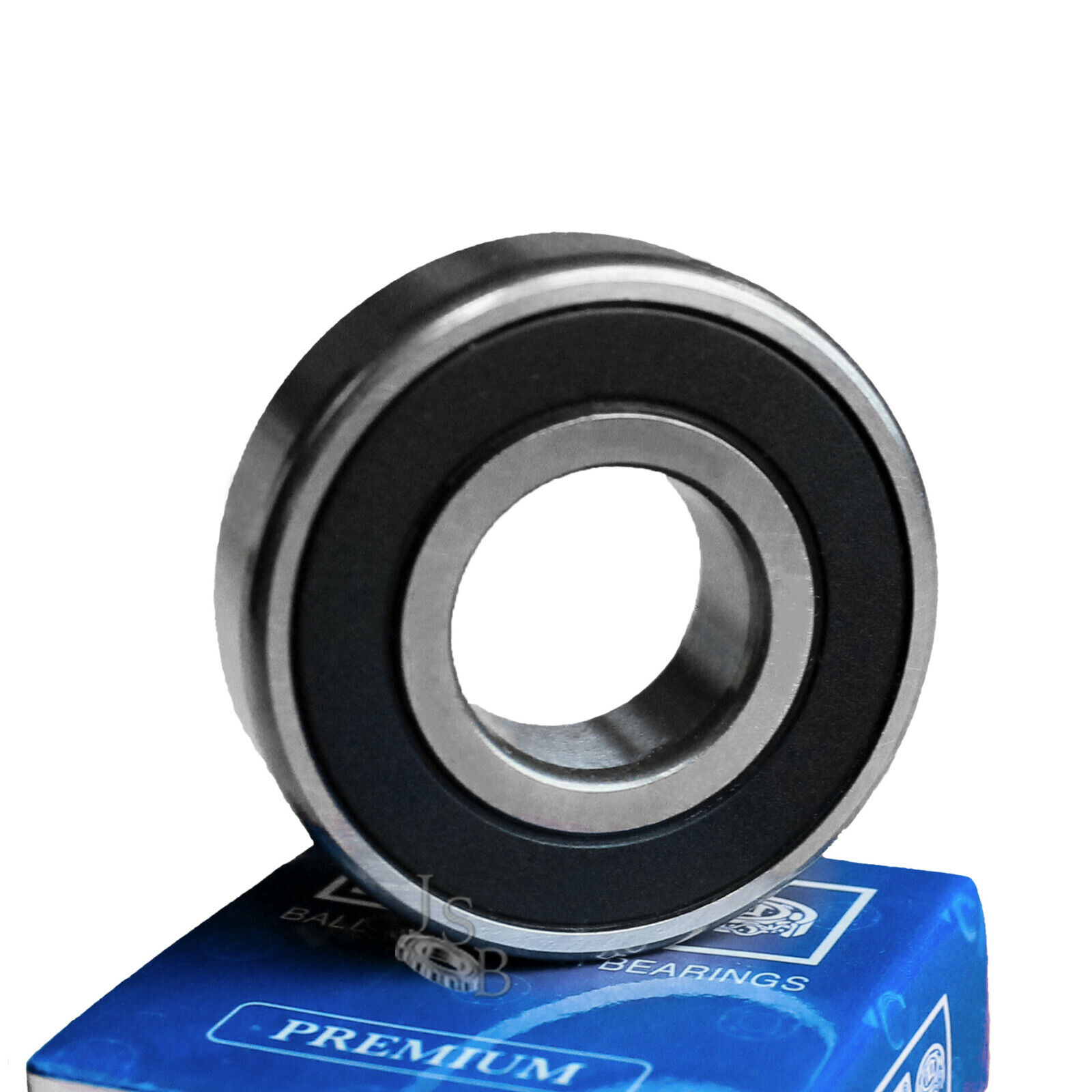 (Qty. 2) 6000-2RS C3 EMQ Premium Sealed Ball Bearings ABEC-3 10x26x8 6000RS