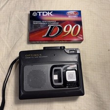 Vintage Optimus CTR-115 VOX Cassette Tape Recorder Voice Activated CTR115 picture