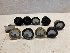 Lot 10 Vintage Analog Panel Meters DB dBm Voltmeter VU Meters picture