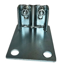 (2) Pallet Racking Universal Foot Plates for Uprights; Nuts, Bolts, Washer added picture