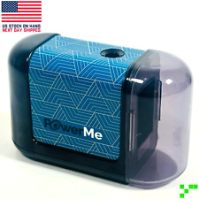 Portable Electric Pencil Sharpener Helical Blade Artist Student Home Office Safe picture