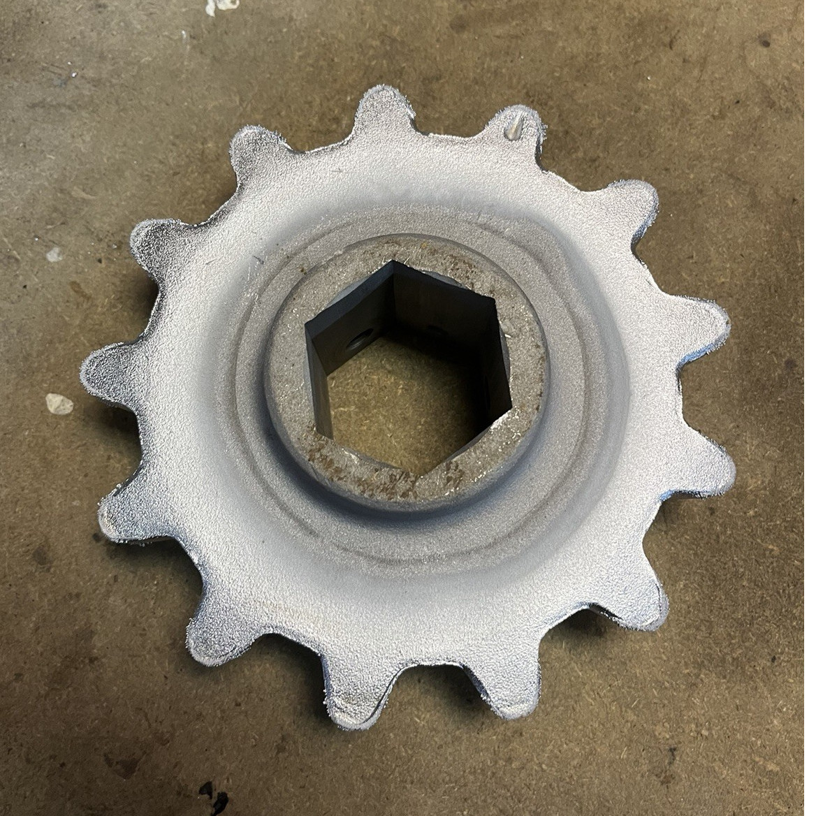 AGCO 71394665 feeder house sprocket AGCO 71394665 feeder house sprocket
