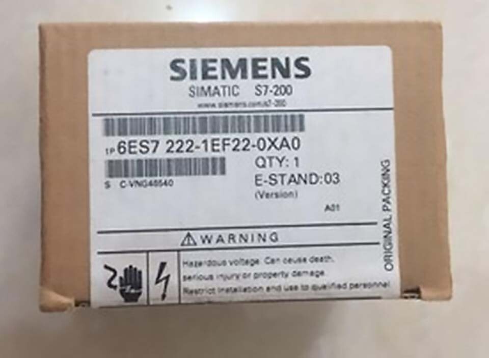ONE NEW Siemens 6ES7222-1EF22-0XA0 6ES7 222-1EF22-0XA0 ONE NEW Siemens 6ES7222-1EF22-0XA0 6ES7 222-1EF22-0XA0