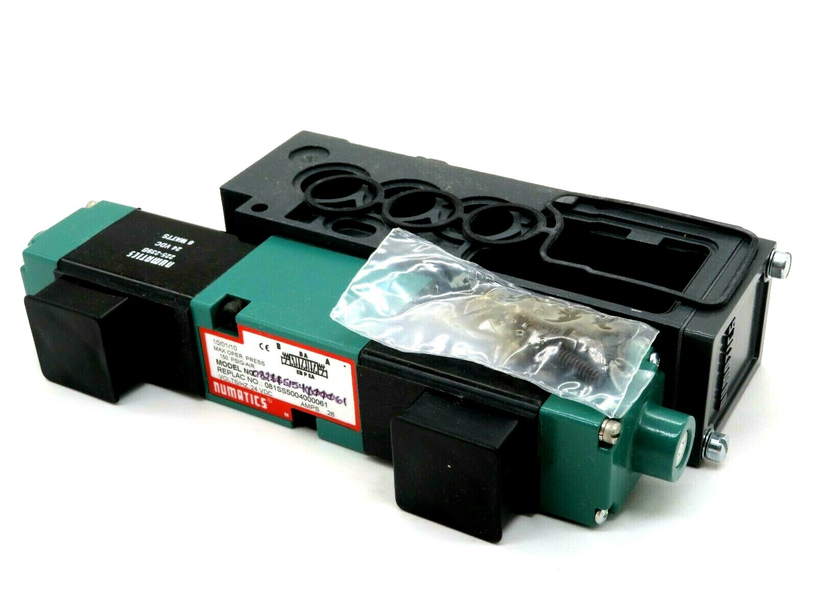 NEW NUMATICS 081SS5004000061 SOLENOID VALVE NEW NUMATICS 081SS5004000061 SOLENOID VALVE