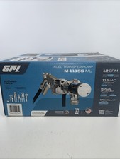 GPI M-1115S-MU 12-GPM 115V AC Manual Fuel Pump (110000-81) picture