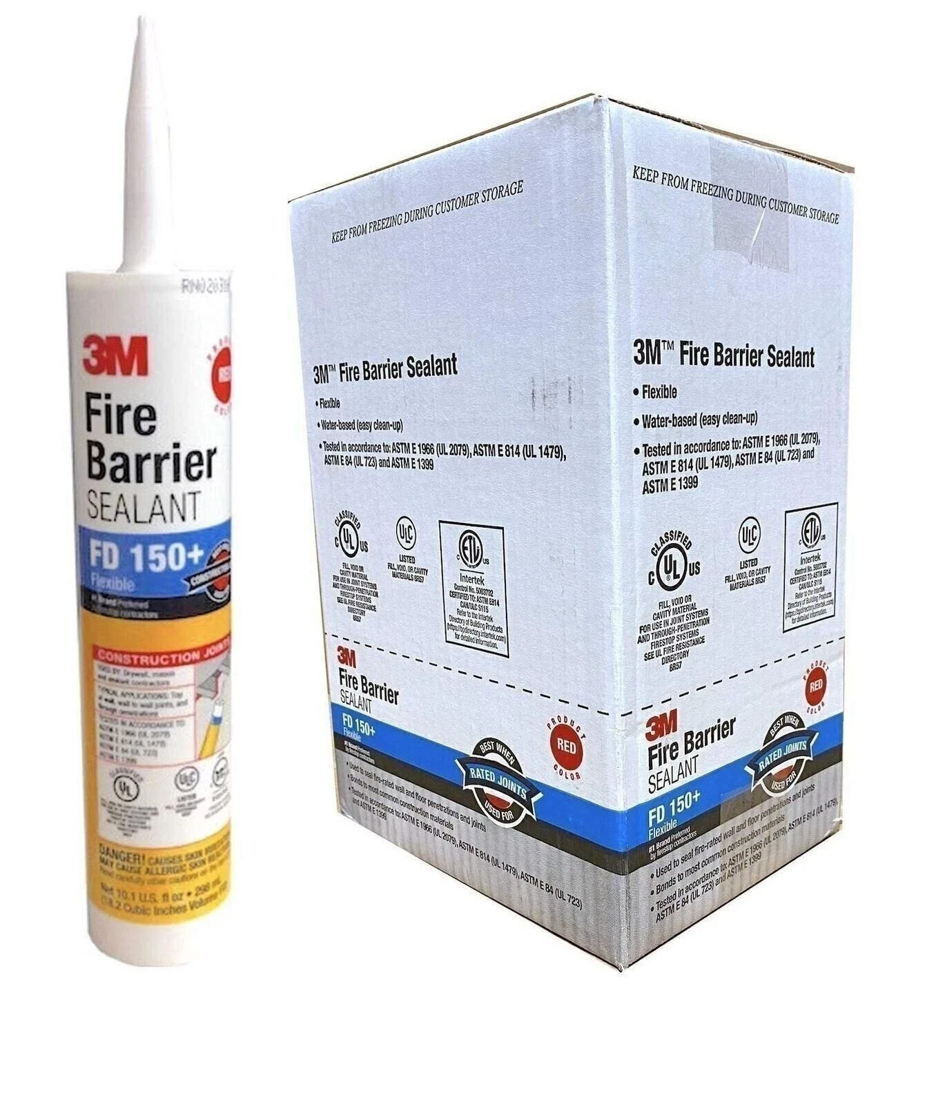 3M Fire Barrier Sealant FD 150+, Red, 10.1 fl oz Cartridge, 12/case 3M Fire Barrier Sealant FD 150+, Red, 10.1 fl oz Cartridge, 12/case