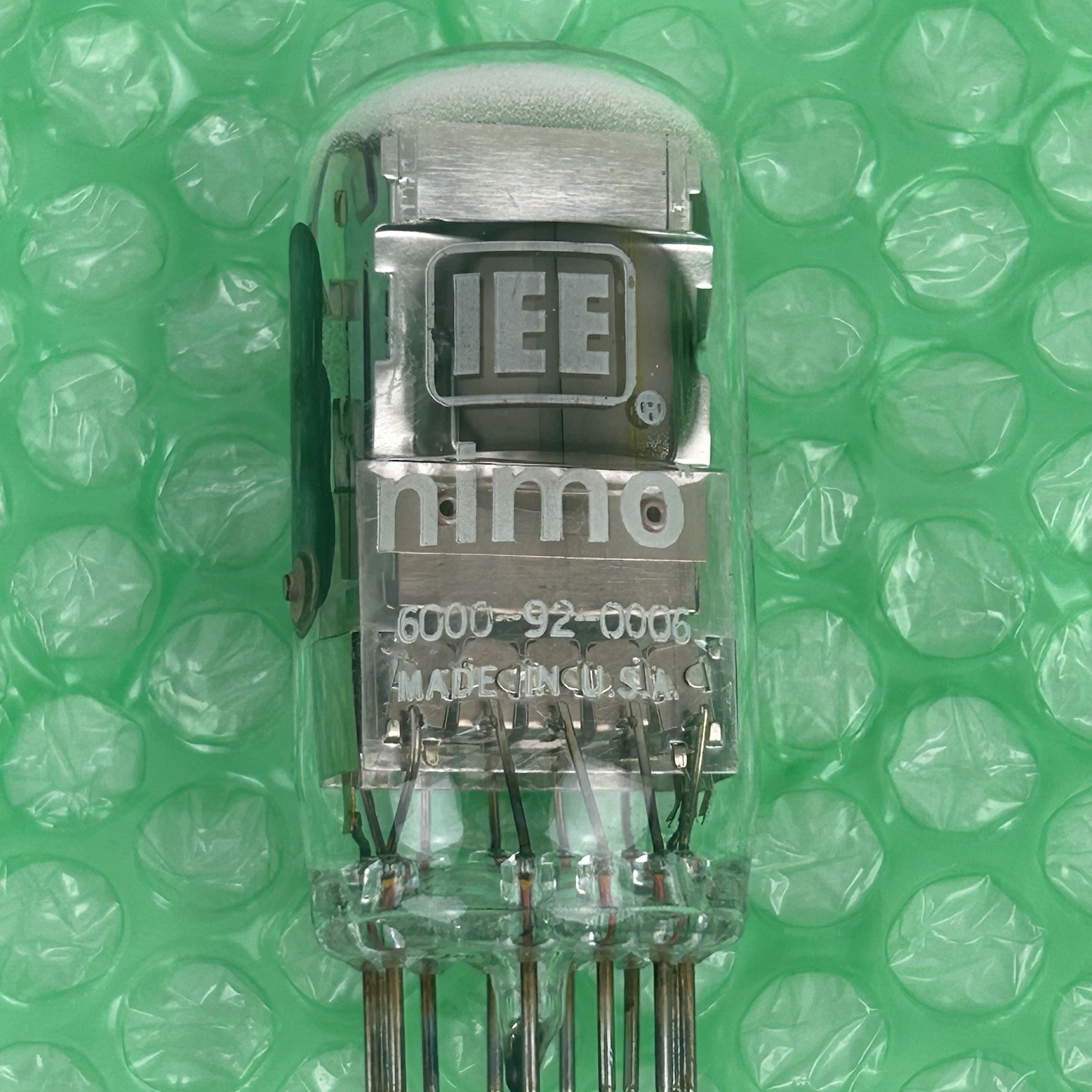 Ultra Rare IEE NIMO 6000-92-0006 Display Tube Ultra Rare IEE NIMO 6000-92-0006 Display Tube