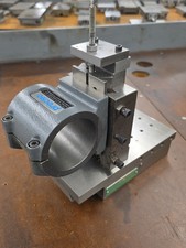 Biddle P42 Dovetail Slide Base w/ Precise Corp Spindle Mount Block Lathe Fixture picture
