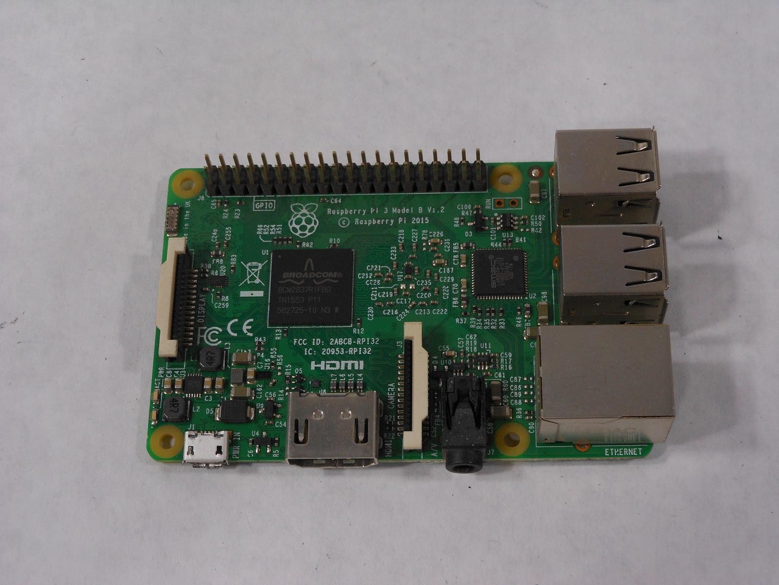 Raspberry Pi 3B V1.2 - Tested Raspberry Pi 3B V1.2 - Tested