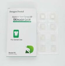 5 X Dengen Dental Sterile Gelatine Hemostatic Sponge Gelfoam Cubes 32pcs picture