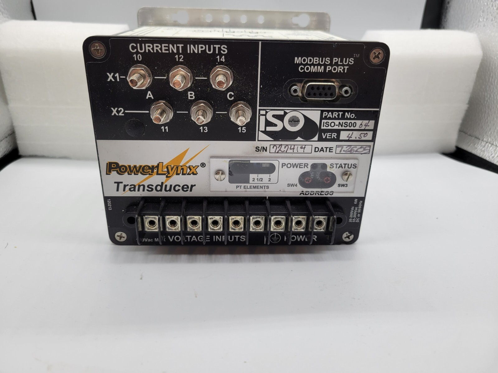 PowerLynx Transducer - ISO-NSOO64 - New Old Stock - missing screws and bolts PowerLynx Transducer - ISO-NSOO64 - New Old Stock - missing screws and bolts