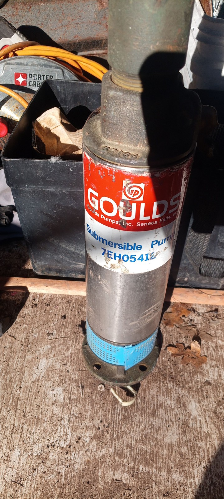 Goulds Submersible Pump 7EH05412 Goulds Submersible Pump 7EH05412