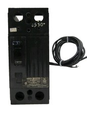 GE TQD22100ST1 / TQDST1 2 POLE 100 AMP TYPE TQD SHUNT TRIP CIRCUIT BREAKER picture