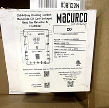 Macurco CM-6 Low Voltage CO Carbon Monoxide Fixed Gas Detector & Controller picture