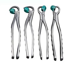 Premium Dental Extraction Forceps Standard Series Set of 4 Pcs (Free 25 Bumpers) picture