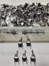 SPST On Off Toggle Switch 15A 120V 10A 240V Qty. 24 NOS picture