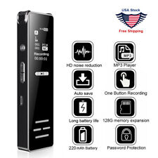 128G Spy Audio Recorder Digital Voice Activated Mini Sound Dictaphone MP3 Player picture